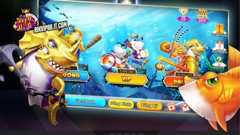 Bắn cá Rikvip online