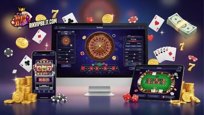 Các tính năng tuyệt vời khi tải app Rikvip